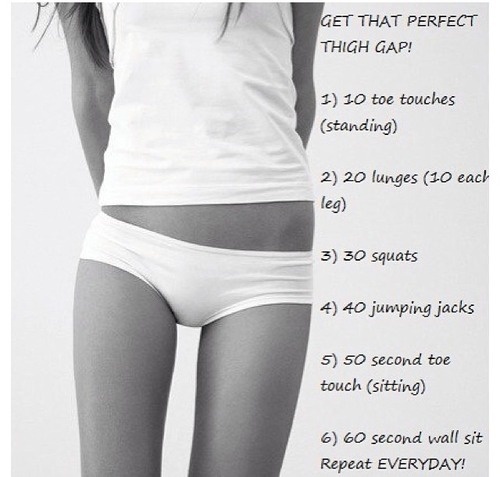 Thigh Gap Tumblr